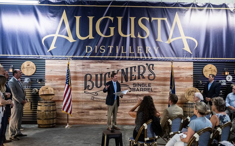 Governor Beshear announces Augusta Distillery
